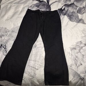 Maurices Black Mid-Rise Jeans